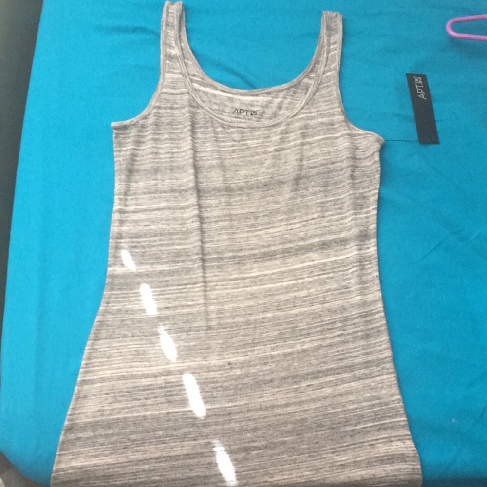 Gray tank top